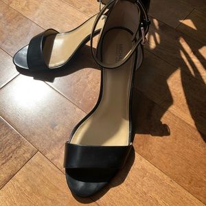 Michael Kors Harper halo strap heel